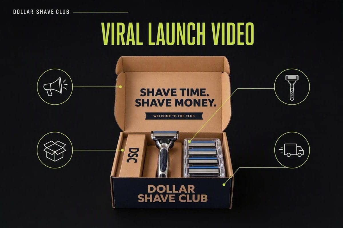 Dollar Shave Club: From a $4,500 Launch Video to a $1 Billion Sale