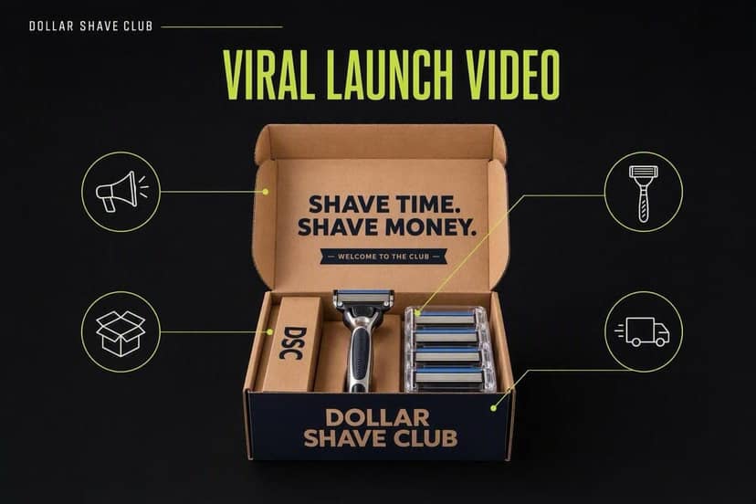 Dollar Shave Club: From a $4,500 Launch Video to a $1 Billion Sale