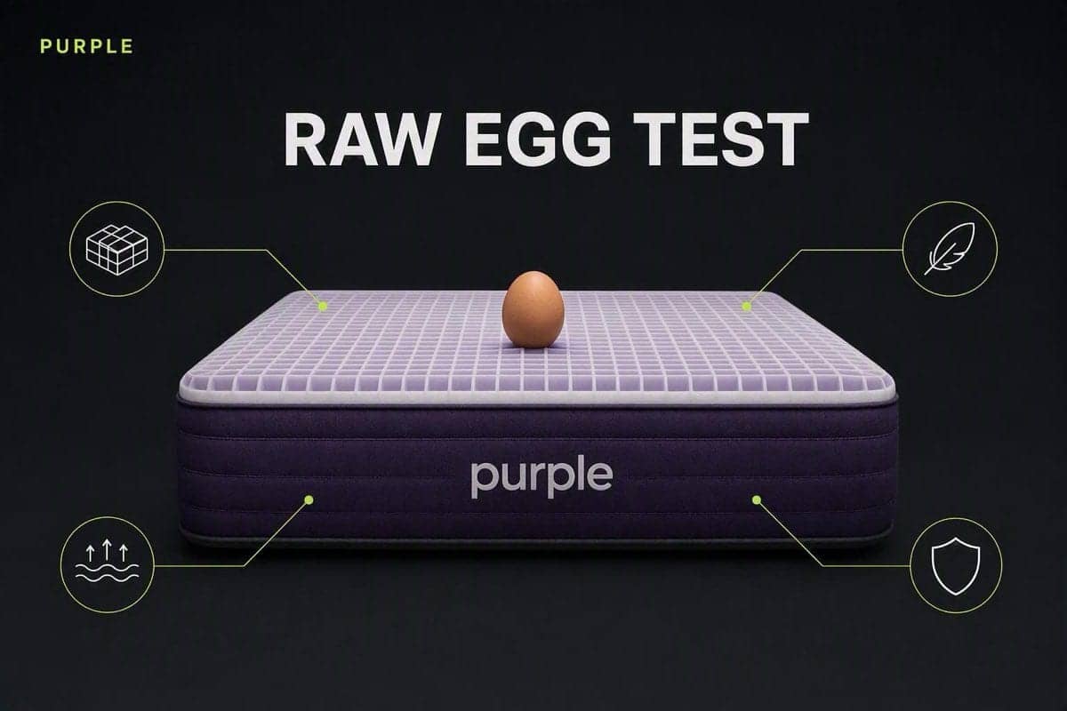 Purple Mattress: The Raw-Egg Test That Built a Brand